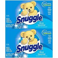 2er-Set Snuggle Blue Sparkle 160 Stück. - Trocknertücher