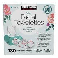 Kirkland Daily Facial Towelettes Reinigen Sie die Haut und entfernen Sie Make-up - Make-up-Entfernungstücher Set