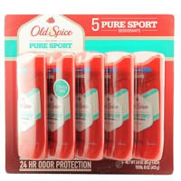 Set mit 5x Old Spice Pure Sport 85 g - Antitranspirant-Stick