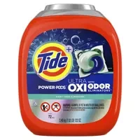 Tide Ultra OXI Geruchsbeseitiger 72 Stück. - Allzweck-Waschkapseln für Textilien