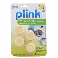 Plink Waschmaschine & Geschirrspüler Fresh Lemon 4 Stück. - Reinigungstabletten für Waschmaschine und Geschirrspüler