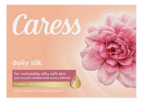 Caress Weißer Pfirsich & Orangenblüte 106 g - Bar Seife