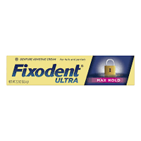 Fixodent Ultra Max Hold 62,4 g - Creme zur Befestigung von Prothesen