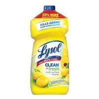 Lysol Clean & Fresh Sparkling Lemon & Sunflower Essence 1,42 l - Antibakterielle Mehrzweckflüssigkeit