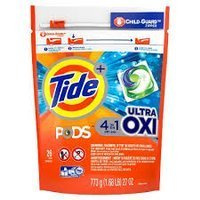 Tide 4in1 Ultra Oxi 26 Stück. - Allzweck-Waschkapseln für Textilien