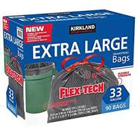 Kirkland Extra Large Flex - Tech 90 Stück. - Müllsäcke