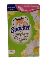 Suavitel Floral Burst 18 Stück. - Duftende Tücher für den Trockner