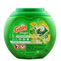 Gain flings 3 in 1 Original 42 Stück.- Allzweck-Waschkapseln für Textilien