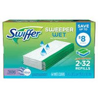 Swiffer Sweeper Nass 2 X 32 Stück. - Feuchte Reinigungstücher