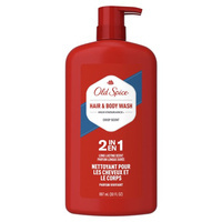 Old Spice Hair & Body Wash 887 ml - Duschgel und Haarshampoo für Männer 2-in-1