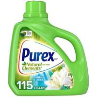 Purex Natural Elements 4,43 l 100 Wäschen - Allzweck-Waschgel für Textilien