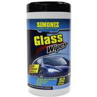 Simoniz Glasreinigungstücher 50 Stück. - Tücher für die Reinigung von Autoglasflächen
