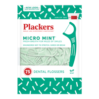 Plackers Micro Mint 75 Stück. - Zahnseide