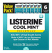 6er Set Listerine Pocketpaks 72 Stück - Cool Mint