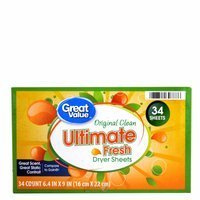 Great Value Original Clean 34 Stück. - Trocknertücher