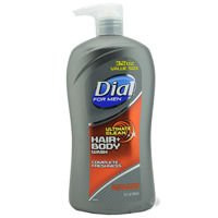 Dial For Men Ultimate Clean 946 ml - Waschgel und Shampoo für Männer 2-in-1