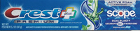 Crest Complete Premium Whitening Scope Dualblast 147 g - Zahnpasta