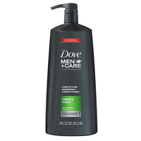 Dove Men+ Care Fresh & Clean 1,18 l - Shampoo und Pflegespülung für Männer
