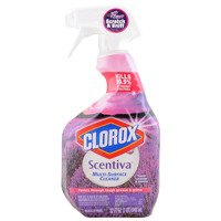 Clorox Scentiva Multi-Oberflächenreiniger Toskanischer Lavendel & Jasmin 946 ml - Antibakterielles Allround-Spray