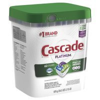 Cascade Platinum Frischeduft 62 Stück. - Geschirrspüler-Kapseln 