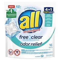 Alle Stainlifters Free Clear 16 Stück. - Allzweck-Waschkapseln für Textilien